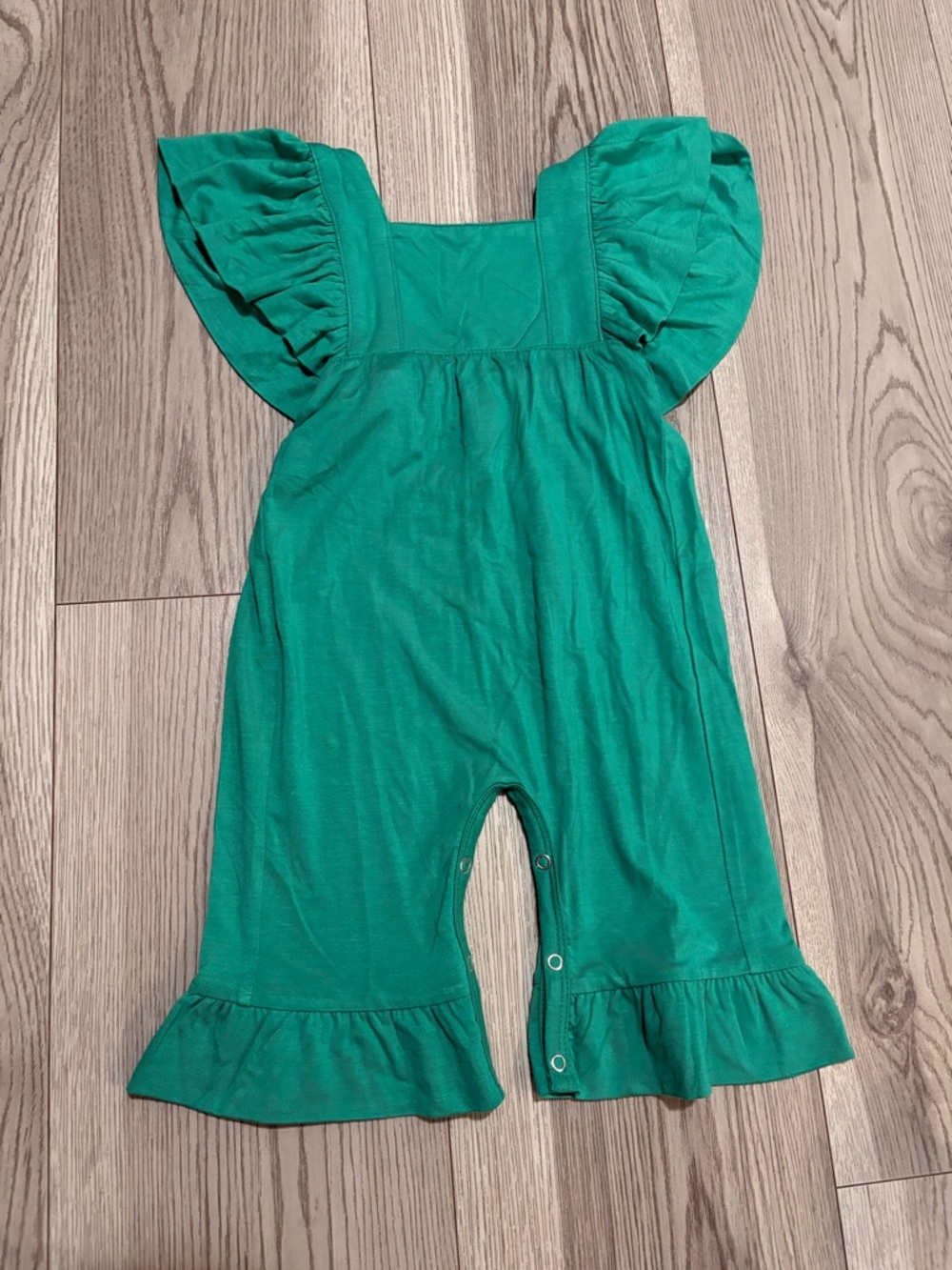 Kate Quinn Green Romper/Coverall Size 3-6 Months NWT